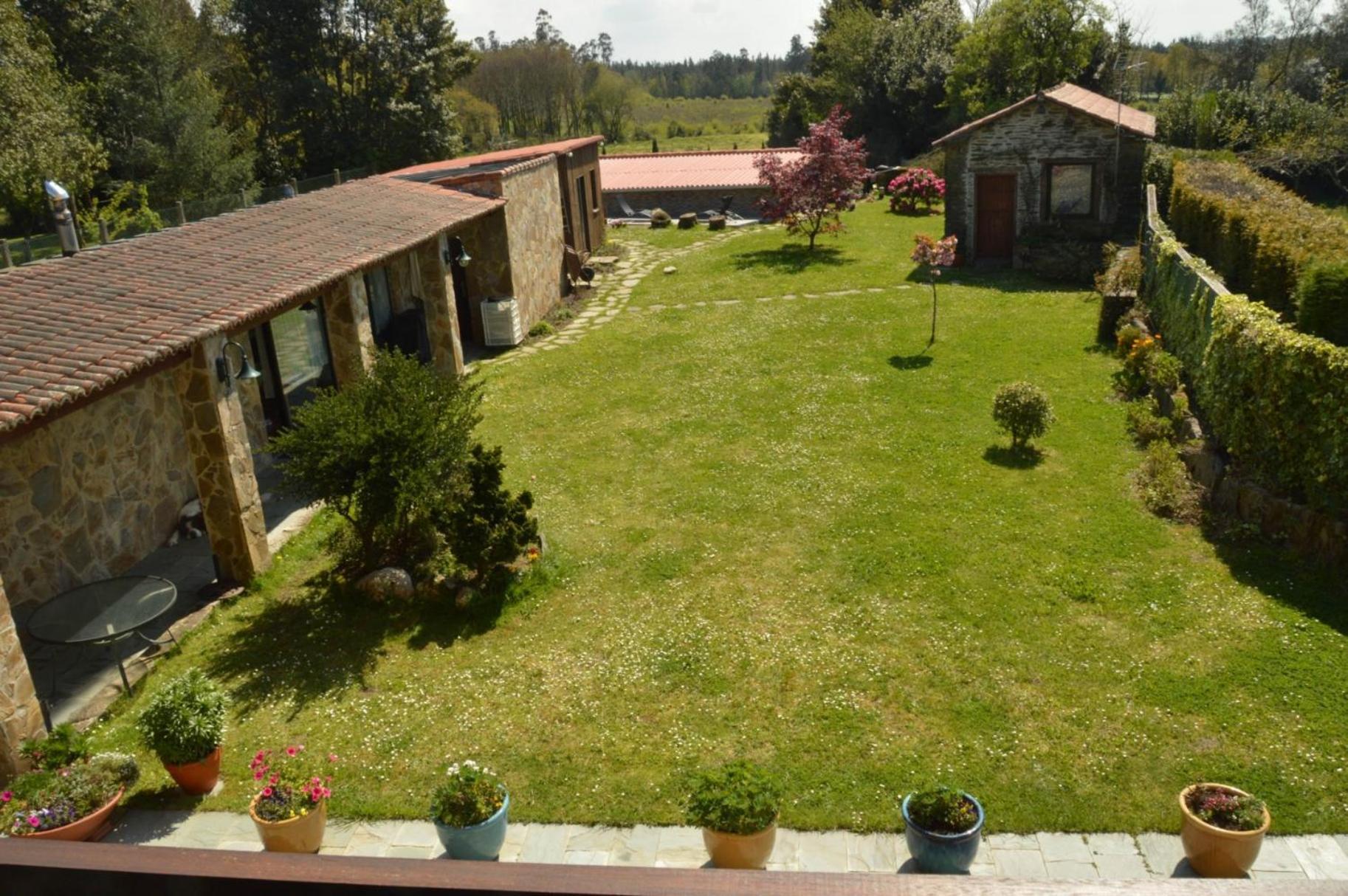 Lar Da Mota Boutique Hotel Arzúa Exteriör bild